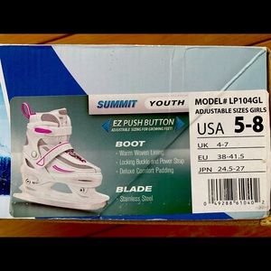 NWT Lake Placid Girls Adjustable Ice Skates